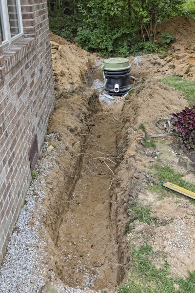 Grinder Pump Installation in Matthews