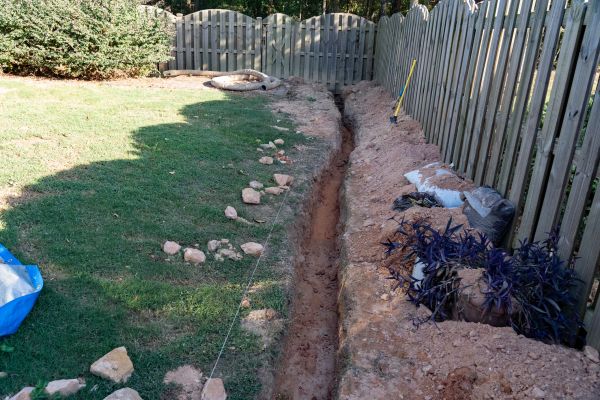 Trench Drain Installation in Matthews