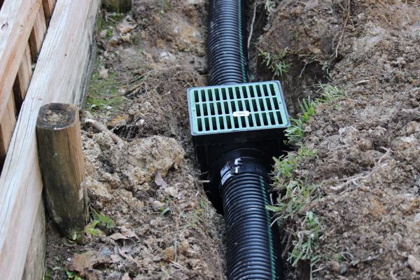 Cost of Drainage Work in Matthews