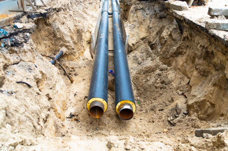 Underground Drainage Pipes